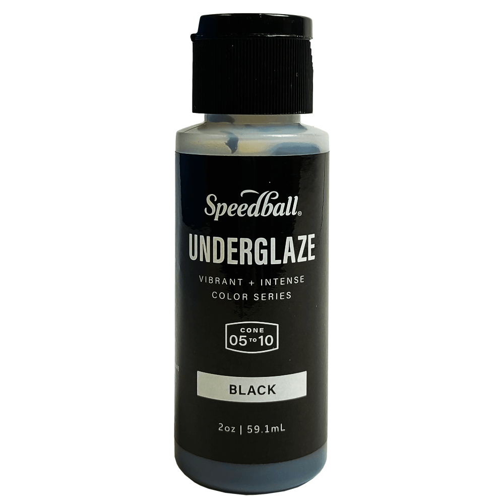 Esmalte Underglaze Para Cerâmica Speedball 1016 Black