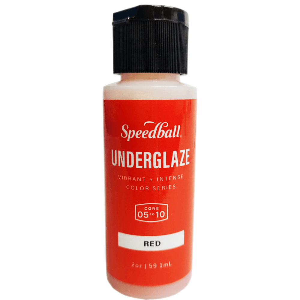 Esmalte Underglaze Para Cerâmica Speedball 1020 Red