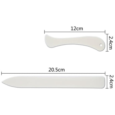 Espátulas de Plástico Para Dobradura Sinoart 02 Unidades