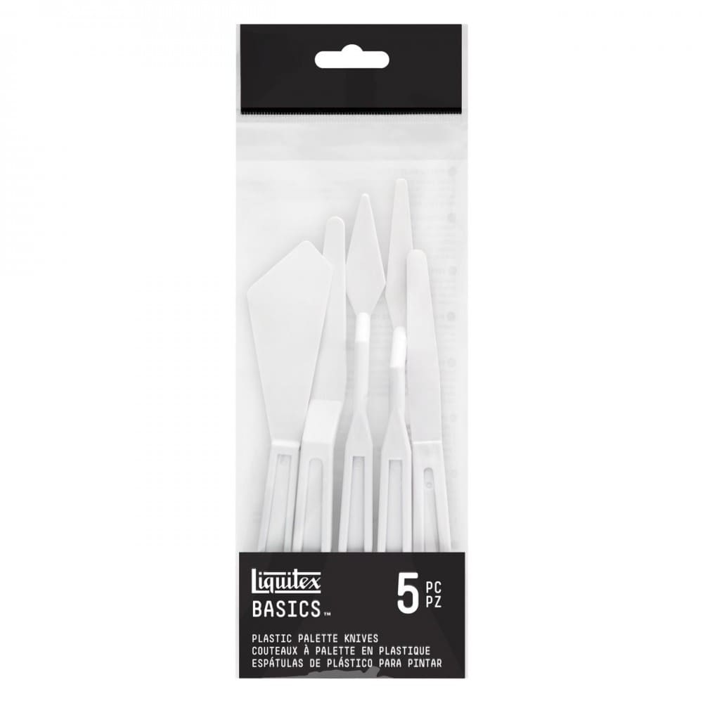 espátulas plásticas para pintura liquitex 05 unidades