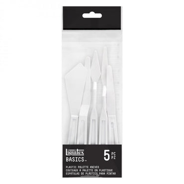 espátulas plásticas para pintura liquitex 05 unidades