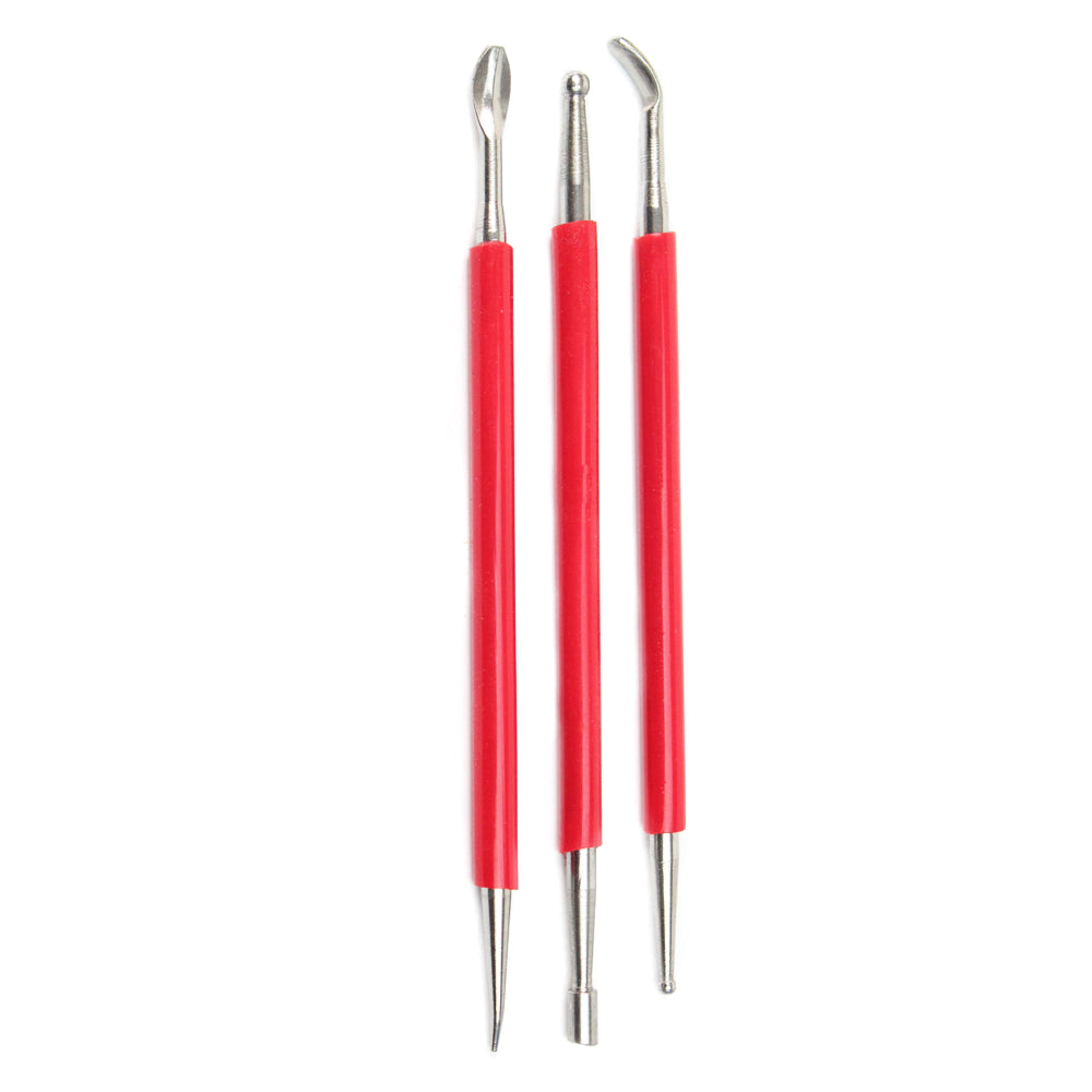 Boleador e Brunidor Aço Kit 3 Unidades 15235