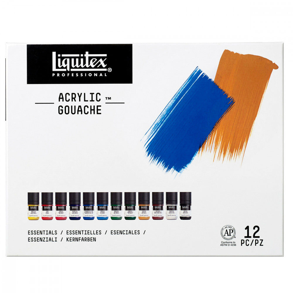 Tinta Acrílica Guache Liquitex 22ml 12 Cores