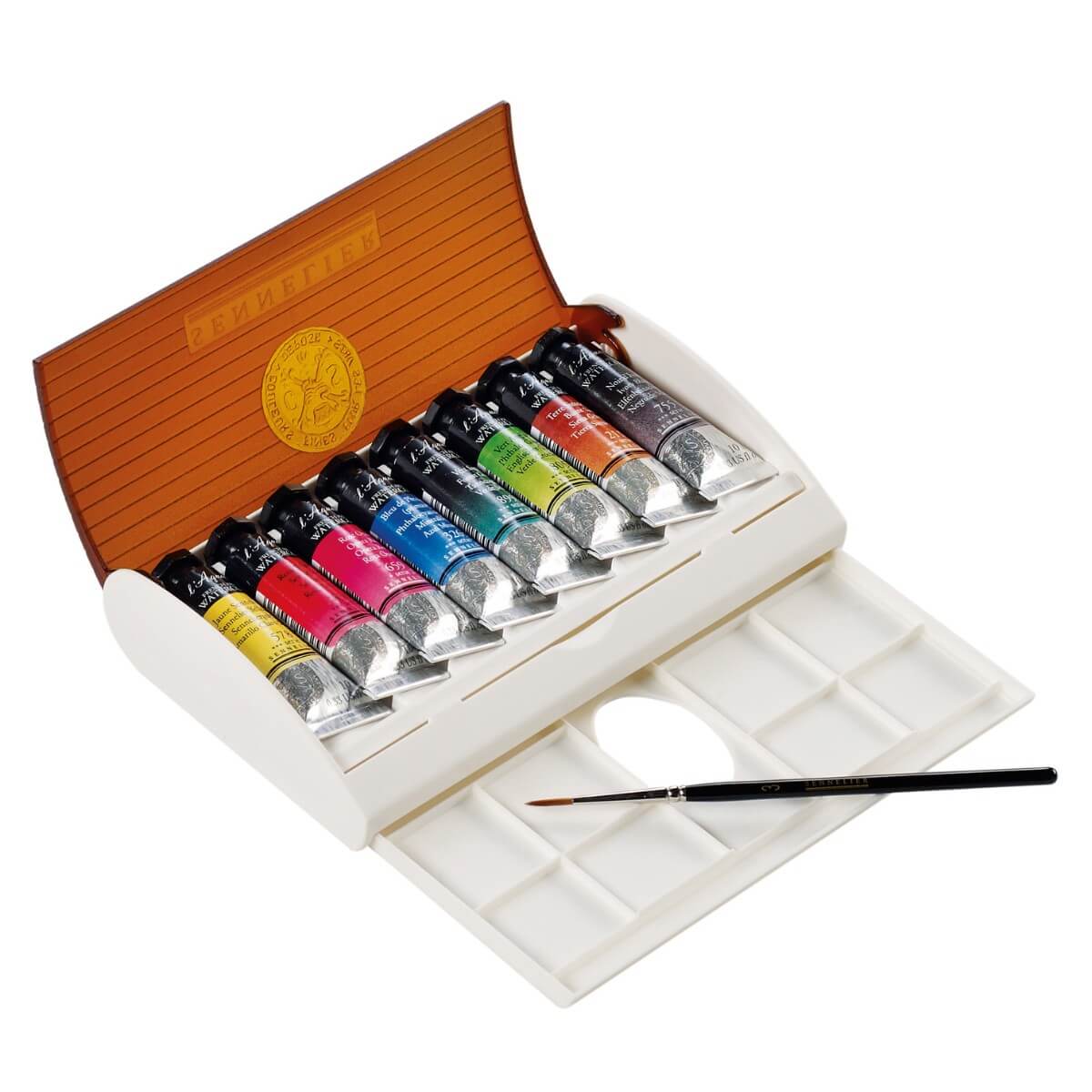 Tinta Aquarela Sennelier L'Aquarelle Extra Fine Bisnaga 08 Cores