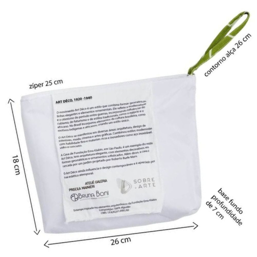 Estojo Artístico - Art Déco