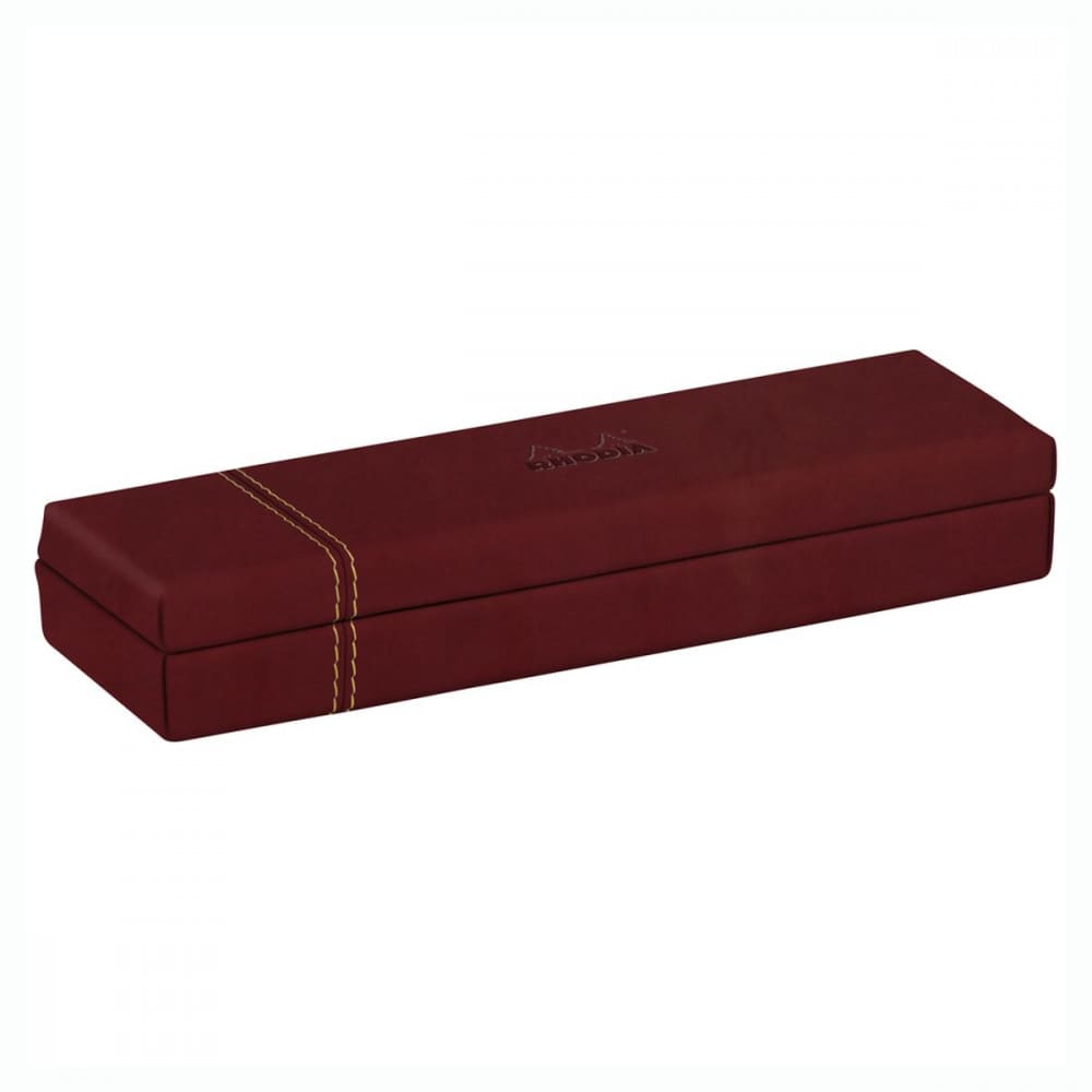 Estojo Rhodia Box Burgundy