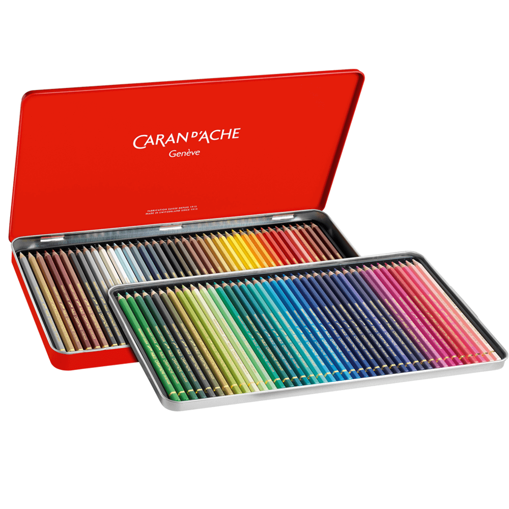 Lápis  de Cor Caran d'Ache Pablo 80 Cores
