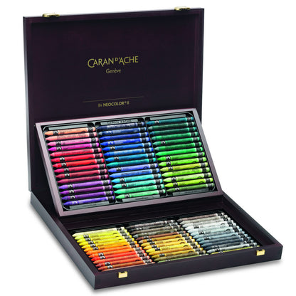 Estojo Giz Aquarelável Caran d’ Ache Neocolor II 84 Cores