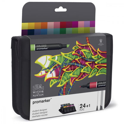 Marcador Promarker Designer 24 Cores Winsor & Newton