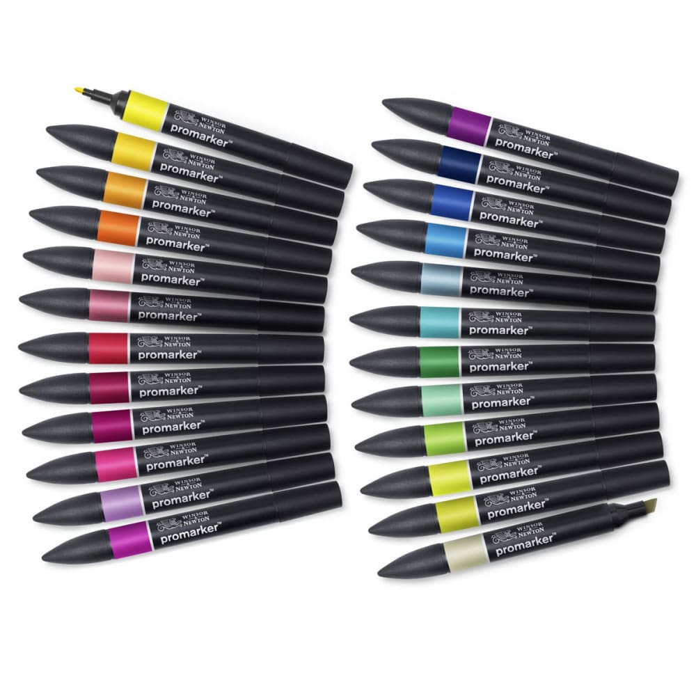 Marcador Promarker Designer 24 Cores Winsor & Newton