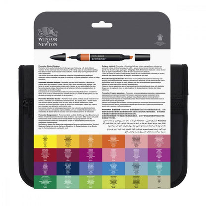 Marcador Promarker Designer 24 Cores Winsor & Newton