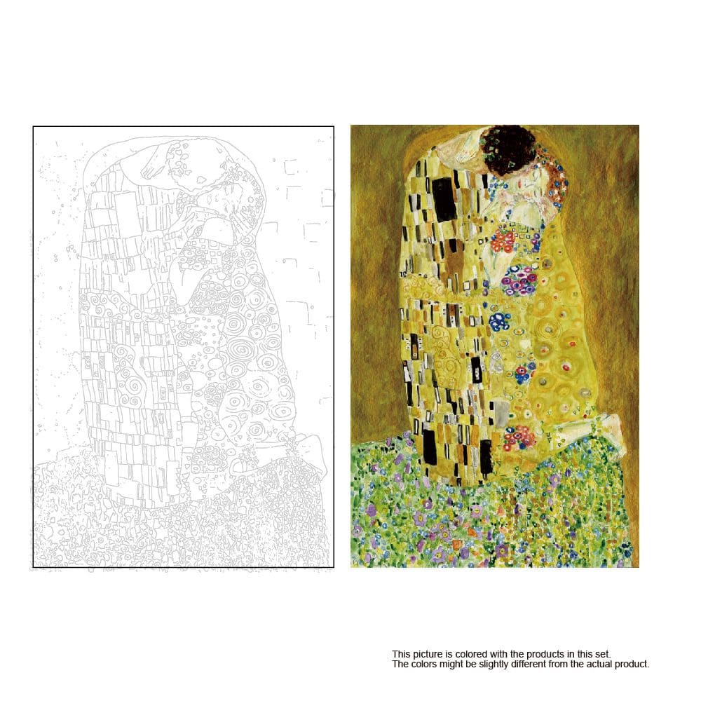 Estojo Para Aquarela Kuretake Coleção Arte Klimt