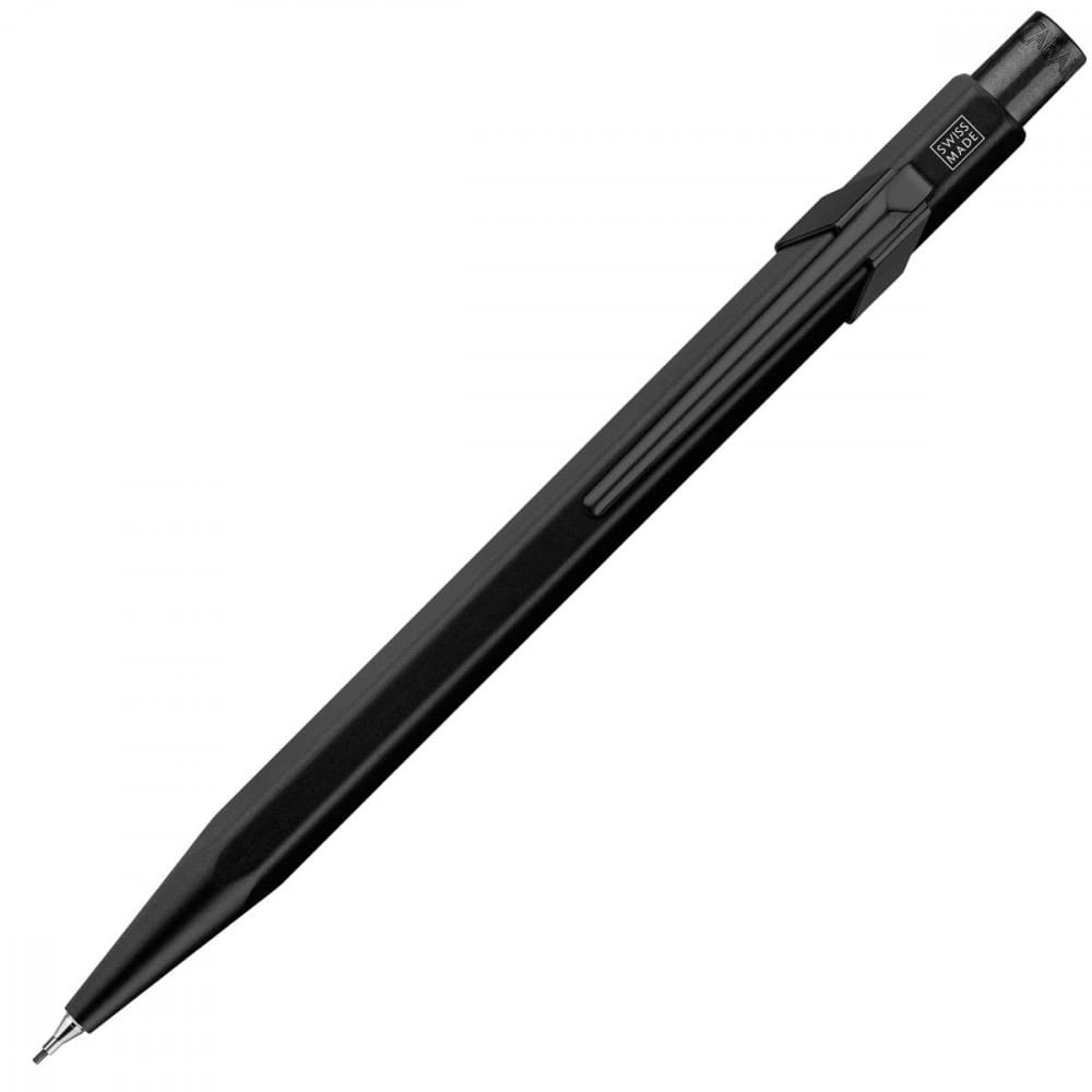 estojo presente caneta e lapiseira caran d’ache black code