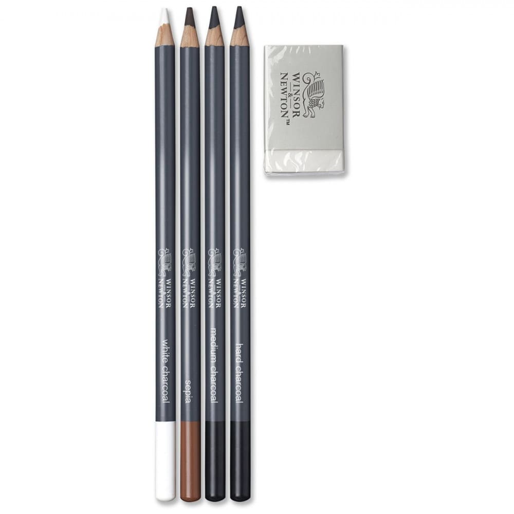 Estojo Sketching Crayon Winsor & Newton 5 Peças