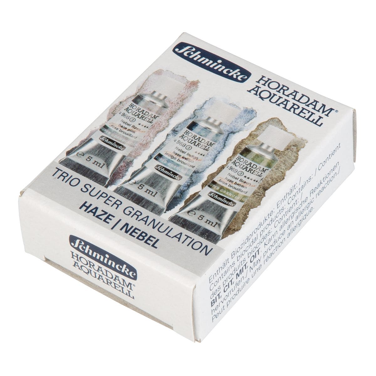 Conjunto Aquarela Profissional Schmincke Horadam Super Granulation 5ml Haze