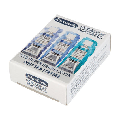 Conjunto Aquarela Profissional Schmincke Horadam Super Granulation 5ml Deep Sea