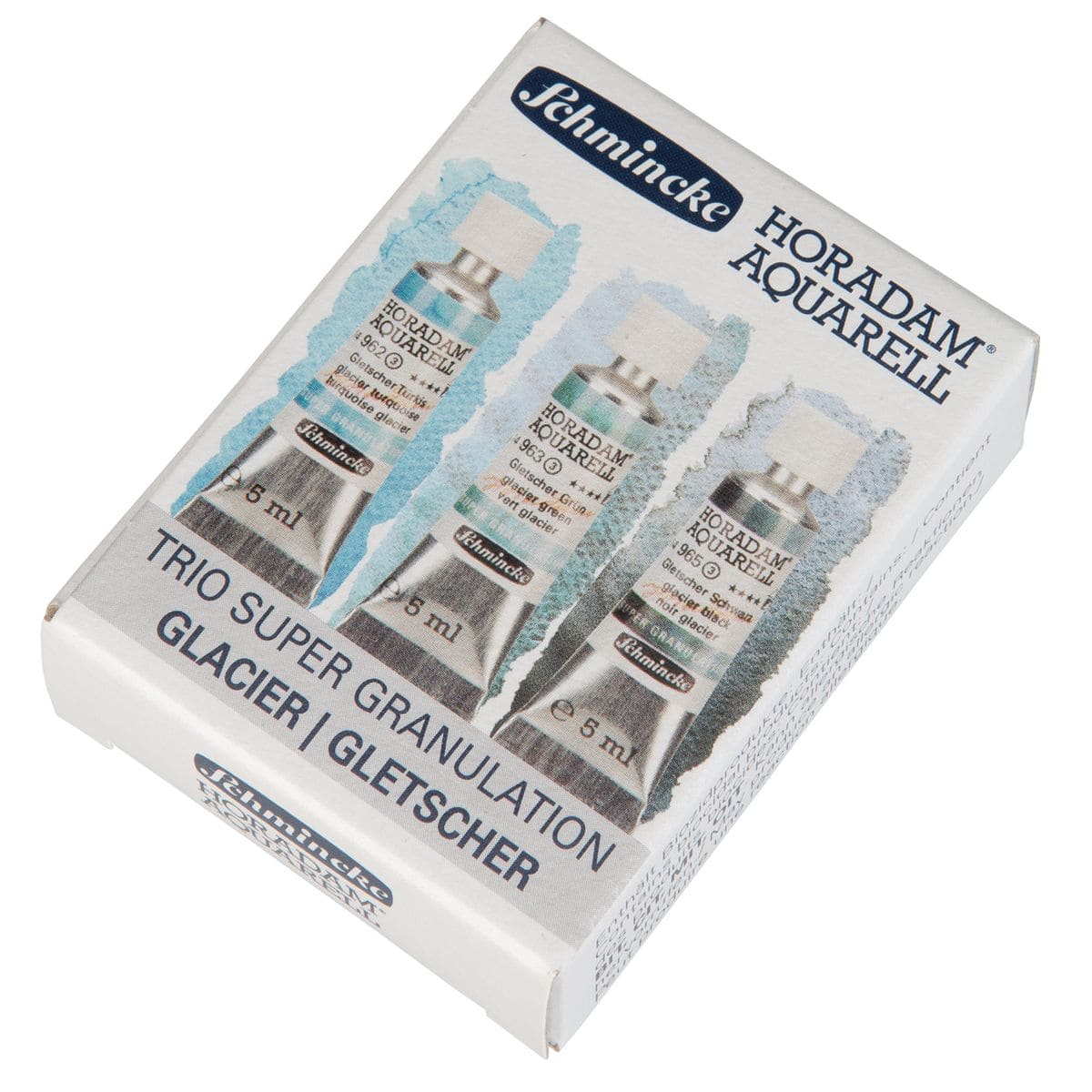 Conjunto Aquarela Profissional Schmincke Horadam Super Granulation 5ml Glacier