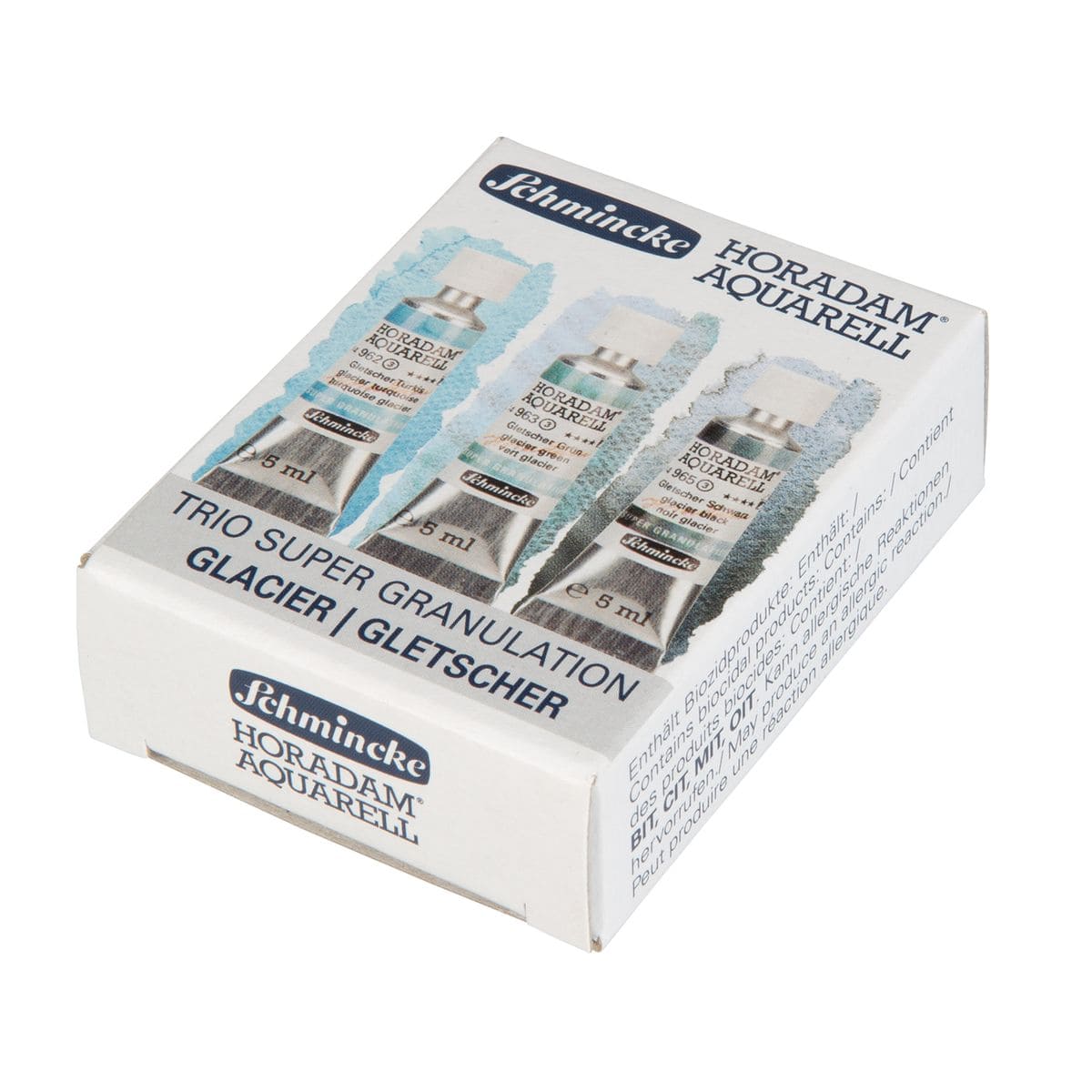 Conjunto Aquarela Profissional Schmincke Horadam Super Granulation 5ml Glacier