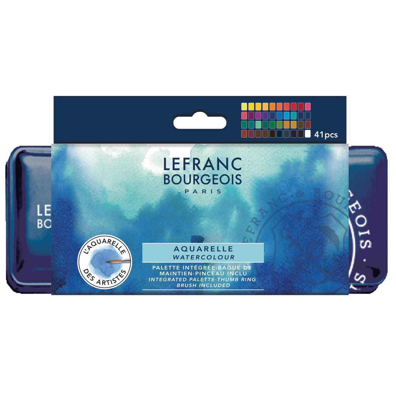 Estojo Tinta Óleo Extra Fine Lefranc & Bourgeois 40 Cores