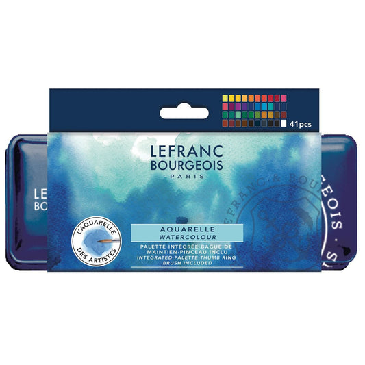 Estojo Tinta Óleo Extra Fine Lefranc & Bourgeois 40 Cores