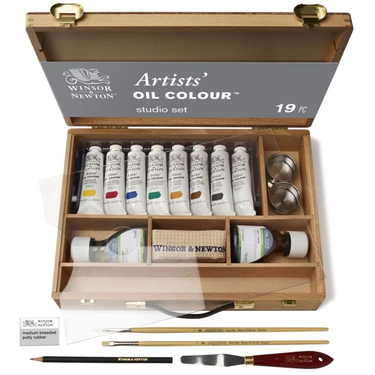 estojo tinta oleo winsor newton