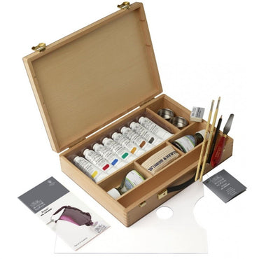 estojo tinta oleo winsor newton