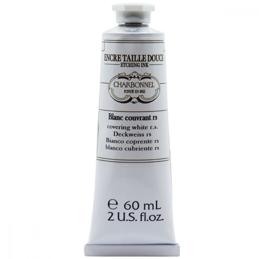 Tinta Para Gravura em Metal Cover White Charbonnel 60ml