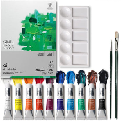 Estojo Tinta Óleo Winton Winsor & Newton Essentials 14 Peças