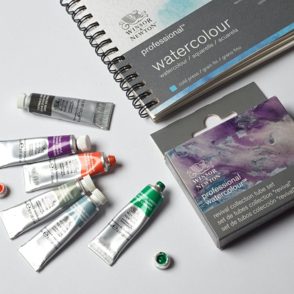 Tinta Aquarela Winsor & Newton Profissional Tubo Edição Revival Collection