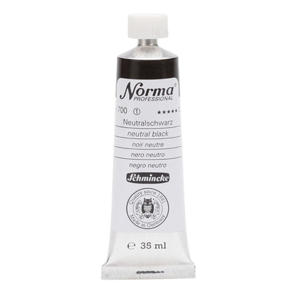 Tinta Óleo Schmincke Norma 35ml S1 700 Neutral Black