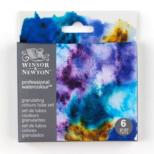 Aquarela Winsor & Newton Profissional C/6 Tubos Edição Granulation Collection
