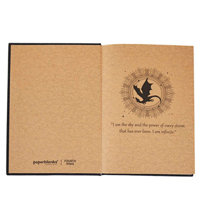 Paperblanks Fourth Wing Capa Dura Ultra Pautado