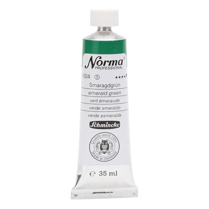 Tinta Óleo Schmincke Norma 35ml S1 504 Emerald Green