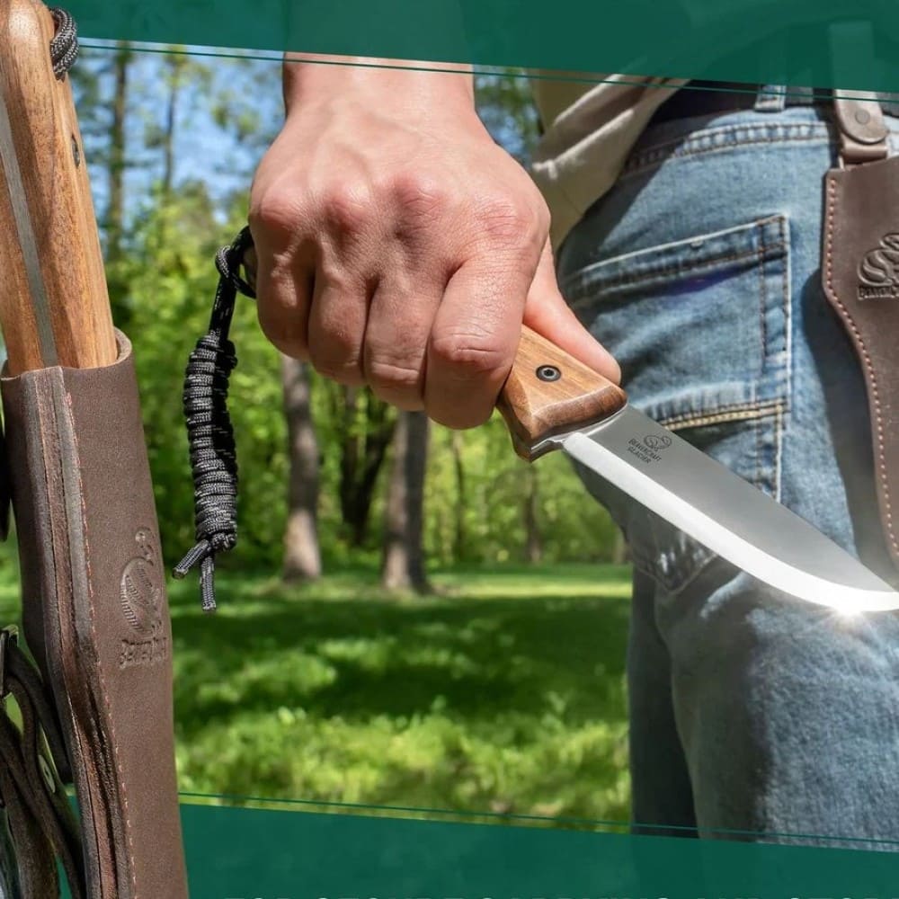 Faca Bushcraft Beavercraft Dune BSH2 em Aço Carbono
