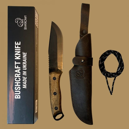 Faca Bushcraft Beavercraft Dusk BSH4 em Aço Carbono