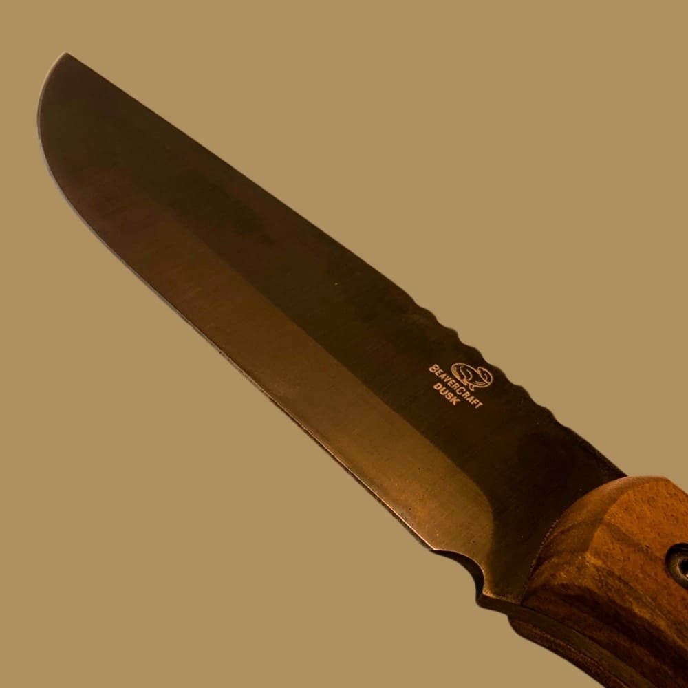 Faca Bushcraft Beavercraft Dusk BSH4 em Aço Carbono