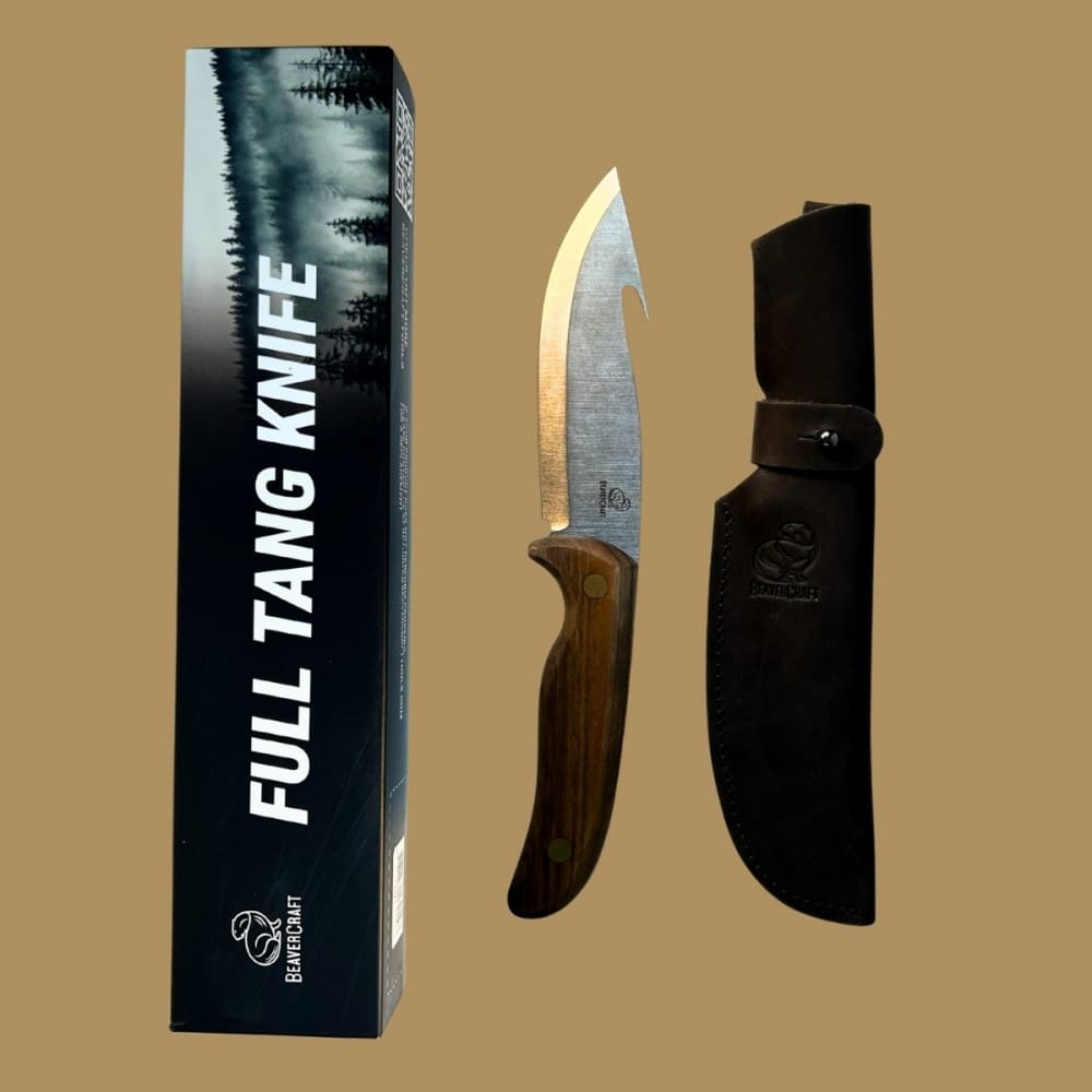 Faca Bushcraft Beavercraft Gutting Knife GTK1 em Aço Carbono