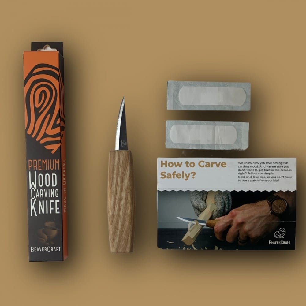 Faca para Entalhe Beaver Craft Profissional C13