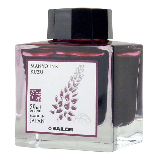 Tinta Para Caneta Tinteiro Sailor Manyo 50ml Kuzu