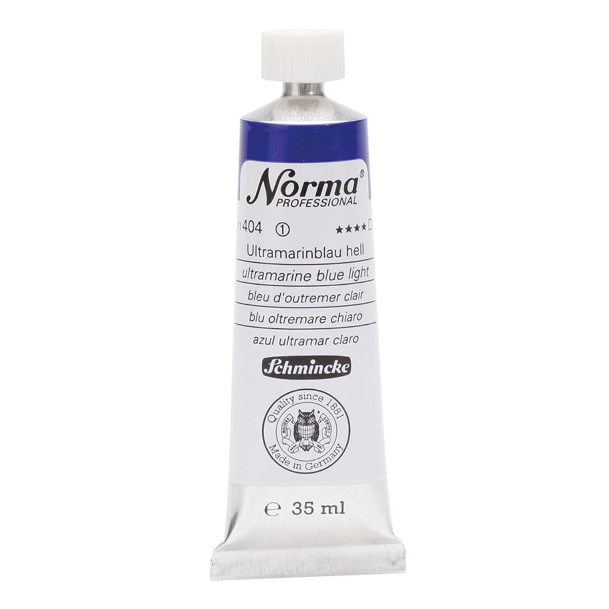 Tinta Óleo Schmincke Norma 35ml S1 404 Ultramarine Blue Light