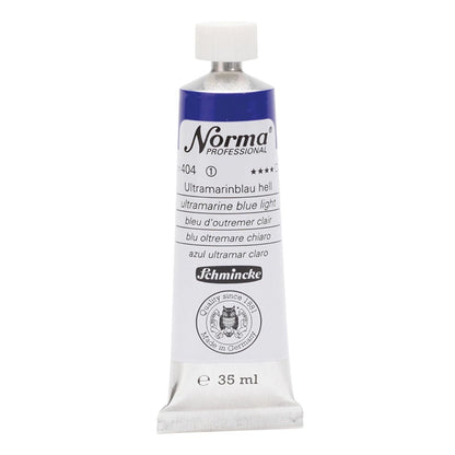 Tinta Óleo Schmincke Norma 35ml S1 404 Ultramarine Blue Light