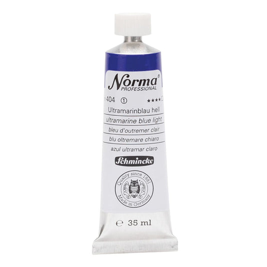 Tinta Óleo Schmincke Norma 35ml S1 404 Ultramarine Blue Light