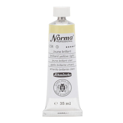 Tinta Óleo Schmincke Norma 35ml S1 234 Brilliant Yellow Light