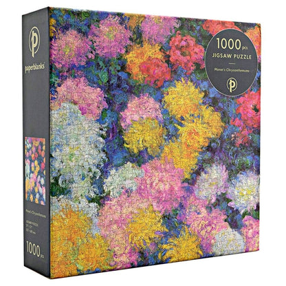 Quebra-Cabeça Paperblanks 1000 Peças Monet's Chrysanthemums