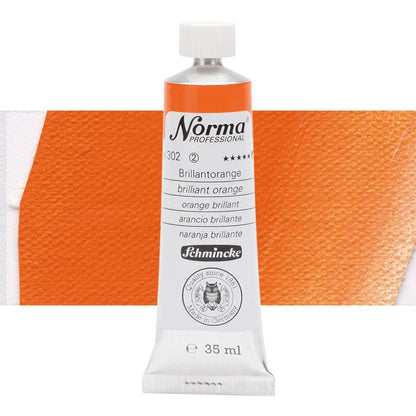 Tinta Óleo Schmincke Norma 35ml S2 302 Brilliant Orange