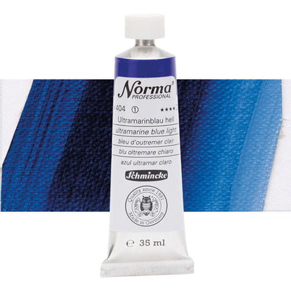 Tinta Óleo Schmincke Norma 35ml S1 404 Ultramarine Blue Light