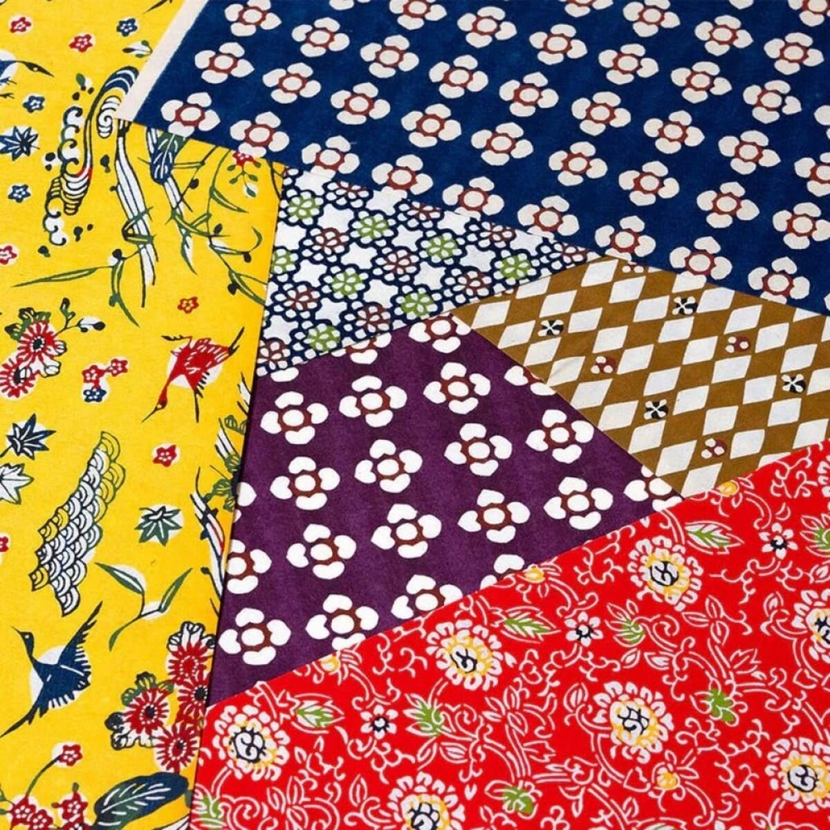 Papel Awagami Katazome Vintage 30X47cm com 30 Folhas