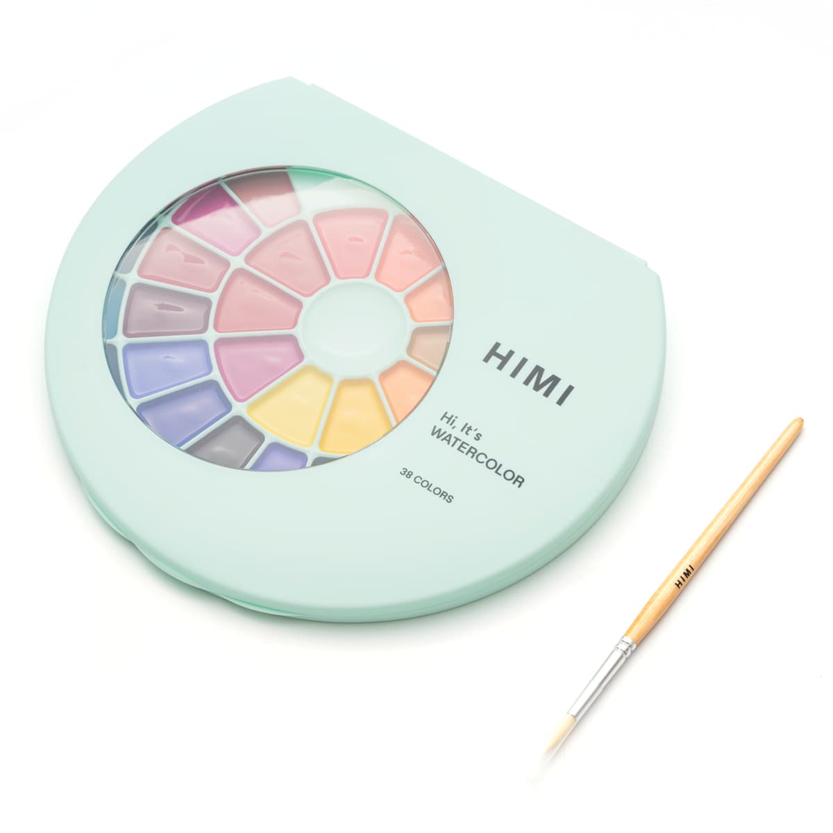 Aquarela Himi 38 Cores Úmidas