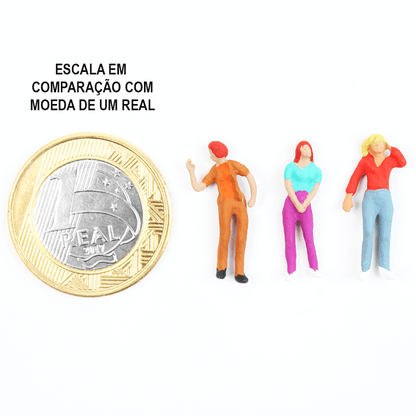 Figuras Para Maquetes 1/75 2290 Minitec 03 Peças