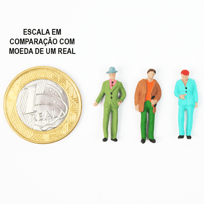 Figuras Para Maquetes 1/75 2291 Minitec 03 Peças